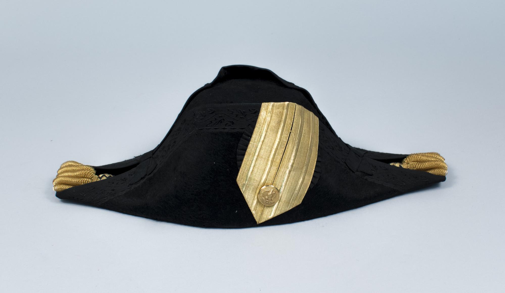 Image of Rear Admiral's hat, ca. 1940
